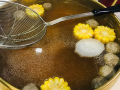手锤牛肉丸锅底-食潮汕头鲜牛馆(望京保利店)