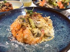 芝士蘑菇鲜虾意大利面-BE BRIGHT KITCHEN(正佳广场店)