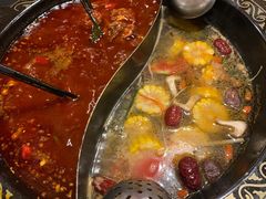 -小志家.鲜牦牛肉牛杂火锅野生菌汤锅