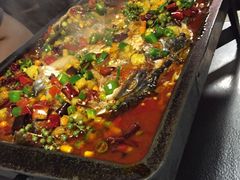 -探鱼·鲜青椒爽麻烤鱼(广州花都来又来店)
