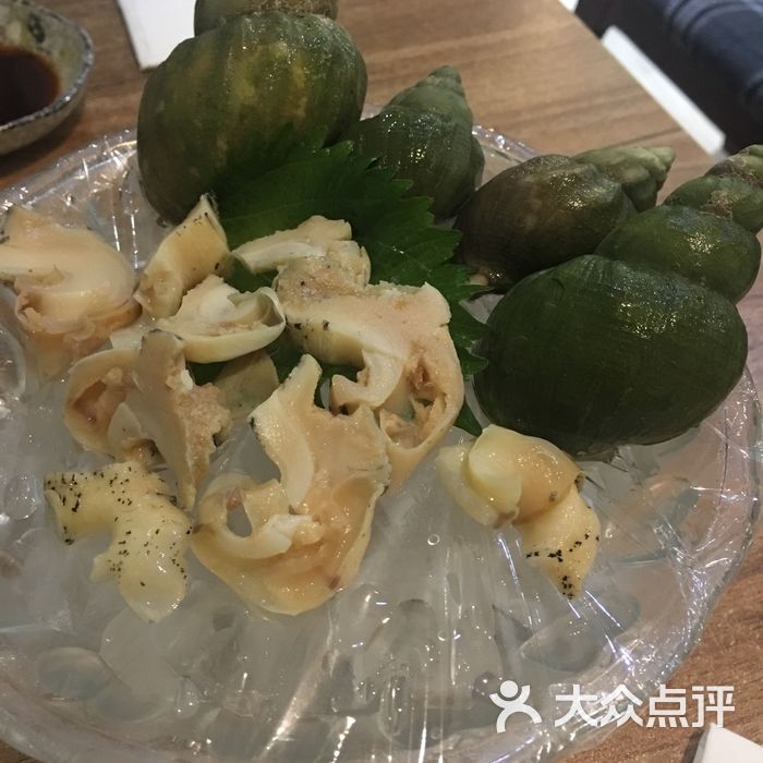 渔森·恒大球星都爱吃的日料店翡翠螺刺身图片-北京日本料理-大众点评
