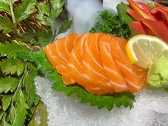 三文鱼刺身-鳗鱼家·深夜食堂(军博店)