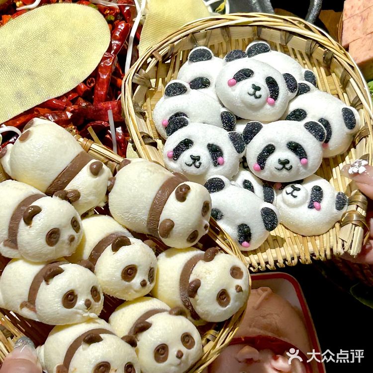 太原！熊猫主题甜品！已经next level