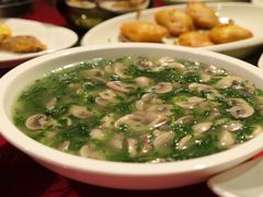 荠菜烩蘑菇-三林本帮馆(中林街店)