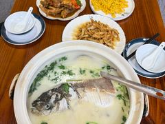 天目湖砂锅鱼头汤-竹乡人家大鱼头(南山竹海店)