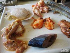 海鲜鸡肉拼-贺野·自助炭火烤肉(紫藤路店)