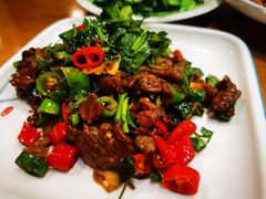 小炒黄牛肉-老弄堂菜馆·老底子杭帮味(鼓楼店)