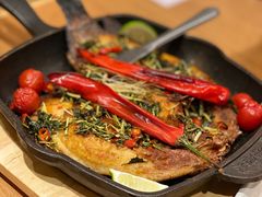 香茅草烤罗非鱼-云海肴·汽锅鸡·云南代表菜(东坝金隅店)