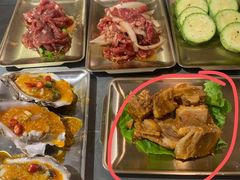 小黄牛腩筋-围炉肉舍•炭烤活鳗•丹东海鲜烤肉(步行街店)