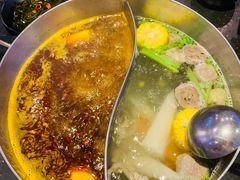 鸳鸯锅-宴全牛粤来越牛潮汕鲜牛肉火锅(海州万达广场店)