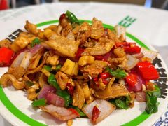 爆炒猪油渣-欧记大排档·景德菜(上海首店)