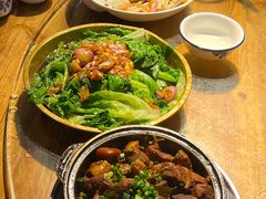 红葱头淋生菜-桃姐农庄老字号(从化温泉店)