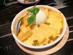 冰淇淋烤布雷-新白鹿餐厅(虹桥南丰城店)