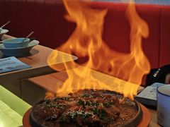 招牌火焰厚切牛肉-蜜桃餐厅·伴山(绿宝广场店)