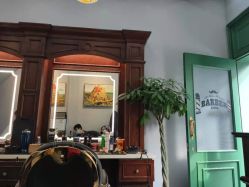 -595barbershop美式油头