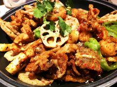 干锅牛蛙-渝蛙馆(新百店)