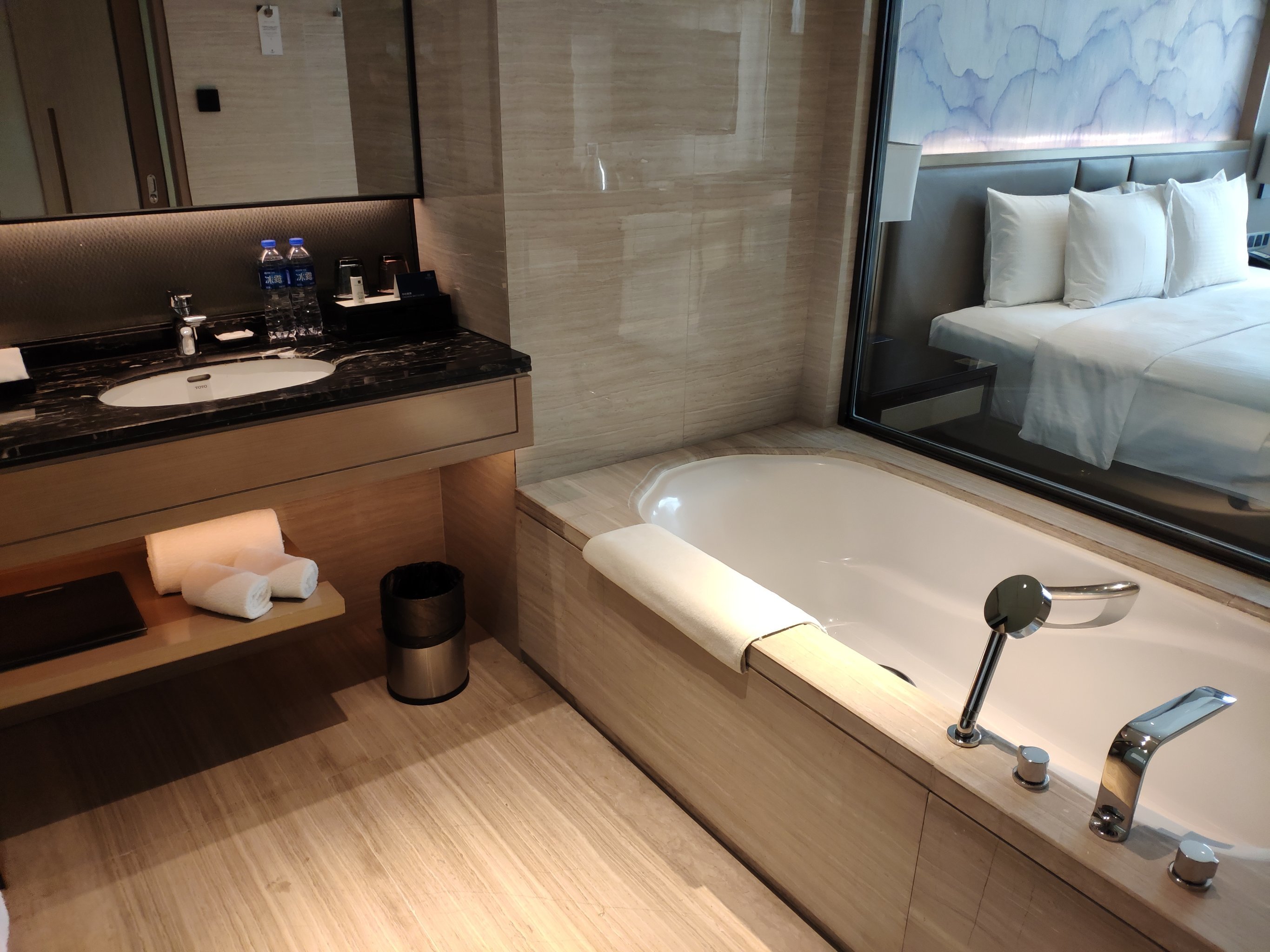 黄石万达嘉华酒店应该是黄石最好的酒店,每