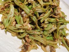 虾酱芸豆炒蚬肉-拾竹樾巷酒肆餐厅(望花店)