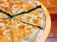 菠菜香菇馅饼-福慧慈缘素食餐厅(王府井店)