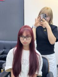 -藤野造型专业烫染接发