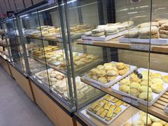 面包甜点陈列柜-长发西饼(西园店)
