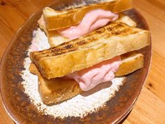烤吐司冰淇淋-鸟鸣门屋台料理(金帝银泰店)