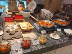 自助取餐区-索菲特酒店 · 云尚天际自助餐厅