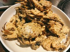 咸蛋黄大闸蟹-龙巢盱眙龙虾·牛蛙·烧烤宵夜(八卦岭店)