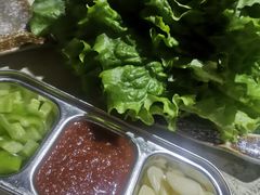 生菜-大油嘴碳烤油边