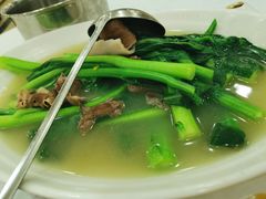 菜心浸鹅杂-珠江大饭店