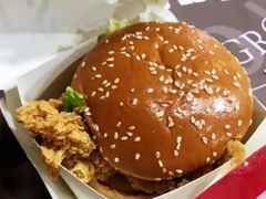 香辣鸡腿堡-肯德基(慈溪爱琴海店)