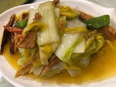 白菜烧腐竹-勺园饭店(骨科医院店)