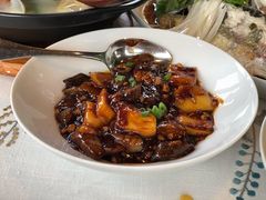 茄子烧年糕-宁波柏悦酒店·钱湖渔港