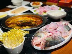 花鲢全鱼-三只耳火锅(宽窄巷子店)