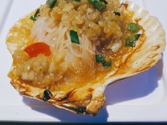 烤扇贝-三个蒙古大叔羊肉串(大宁店)