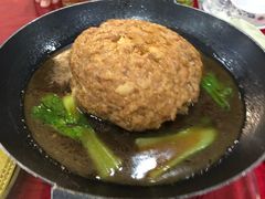 吊烧狮子头-大眼锅贴水饺(河东店)