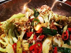 香锅有机花菜-绿茶餐厅(蓝色港湾店)