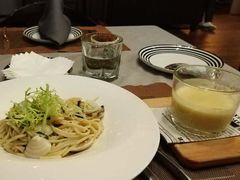 白酒鲜贝意大利面-礼途酒店·餐吧