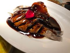 西湖醋鱼-绿茶餐厅(石家庄万象城店)