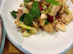 小炒有机花菜-金翠河烧鹅粤式茶餐厅(龙湖三千集天街店)