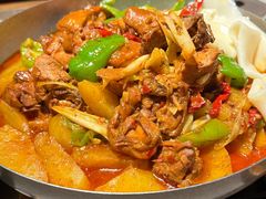 沙湾大盘鸡配皮带面-塔哈尔·新疆盛宴(奉贤龙湖店)