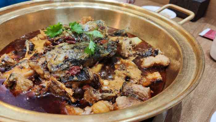 涿派炝锅鱼(金街店)-"位于电梯口,很好找, [环境]还可以,门.