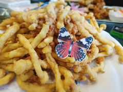 肉松白玉菇-老妈厨房团圆饺子东北菜(北环路店)