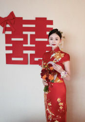 -禾米旗袍妈妈装礼服定制(嘉业国贸店)