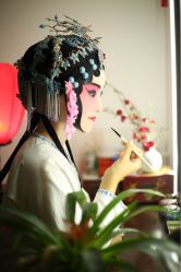 -胭脂猫京剧摄影