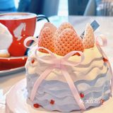 今天的甜点好可爱啊！