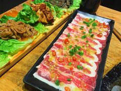 一米肉多多拼盘-赞酱川式烤肉(蜀都万达店)