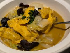 白菜蛋饺砂锅-老吉堂上海本帮菜(望京万象汇店)