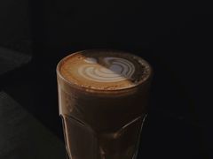拿铁-来回·咖啡(钟村咖啡豆店)