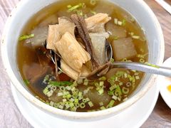 竹笙三菇汤-莲华素食府